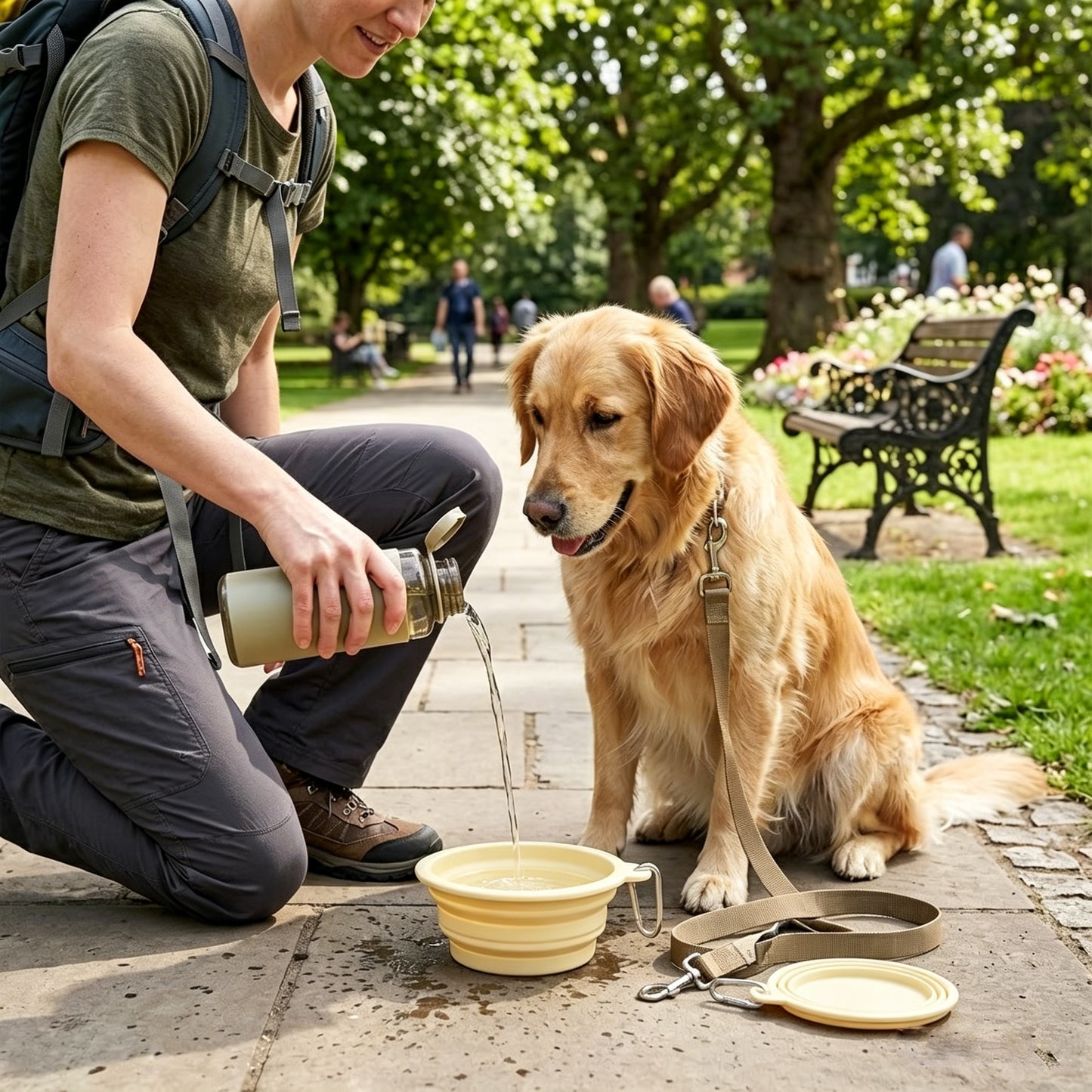 Portable Foldable Pet Bowl
