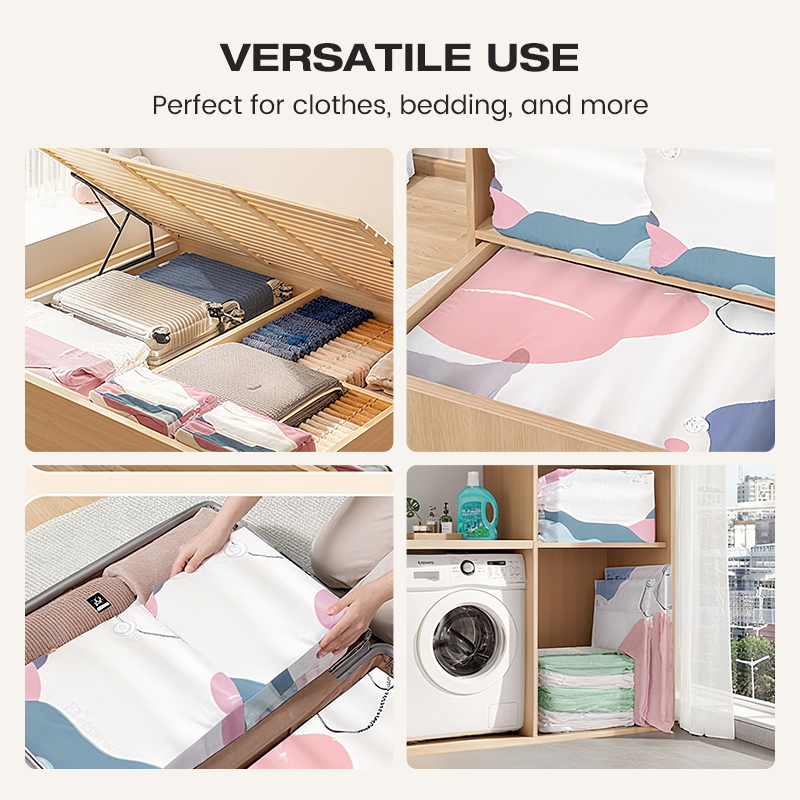 💨BUY 2 GET 2 FREE | No-Pump Vacuum Storage Bags - Save 80% Space Instantly!