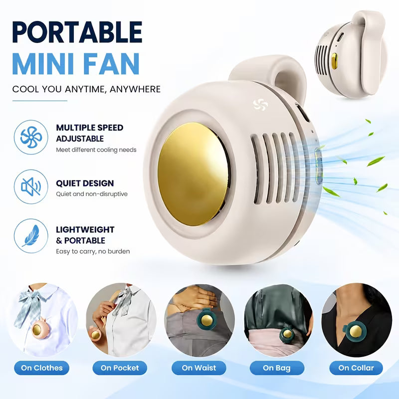 portable mini fan🍃