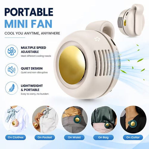 portable mini fan🍃