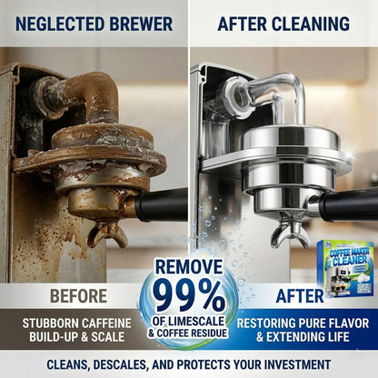 Clean Hidden Coffee Oils & Limescale in One Brew Cycle