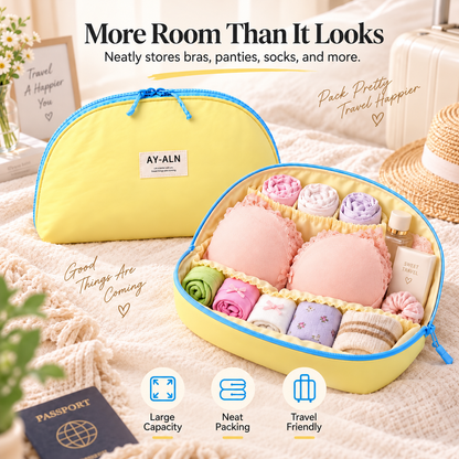 🧳 3-in-1 Travel Underwear Storage Bag
