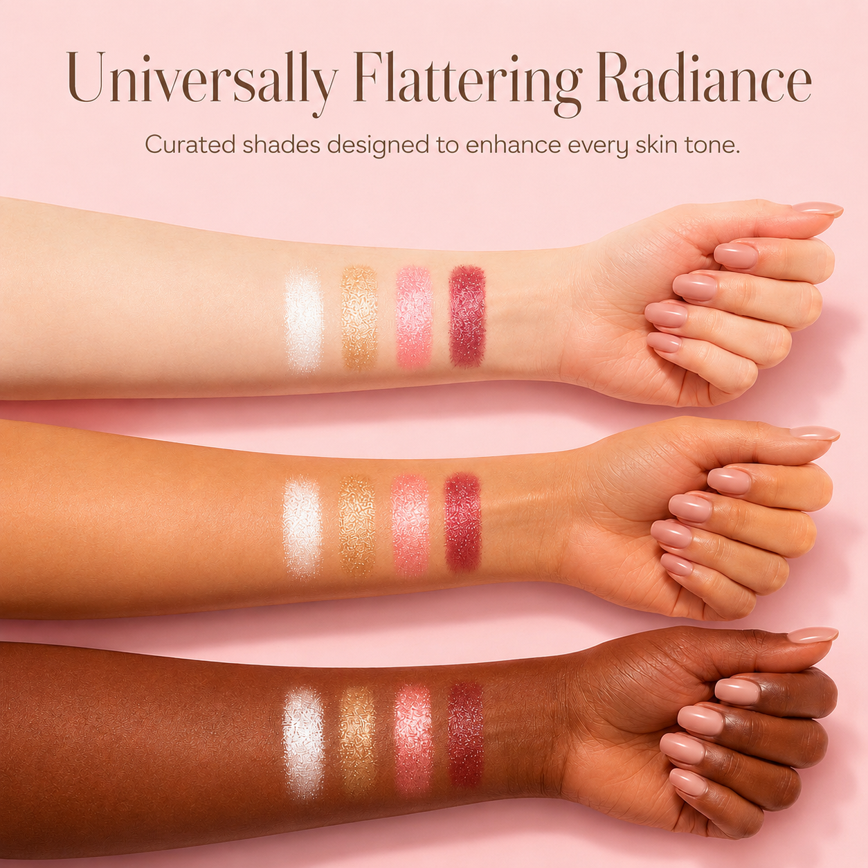 ✨ Last Day Buy 2 Get 1 Free ✨Glow Wardrobe Highlighting Eye & Cheek Palette