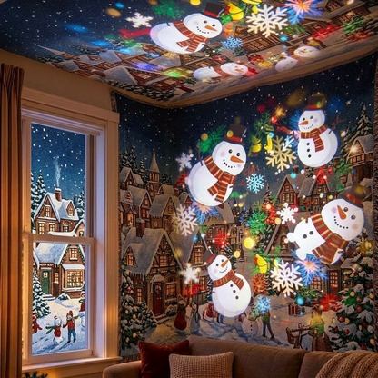 ⭐ Turn Any Room Into a Christmas Wonderland – Holiday Projection Night Light