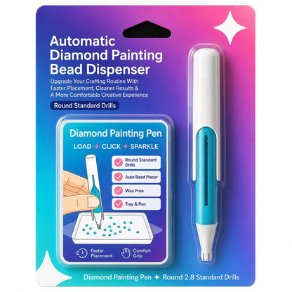💎Automatic Diamond Painting Bead Dispenser(📦Last Day Buy 1 Get 1 Free)