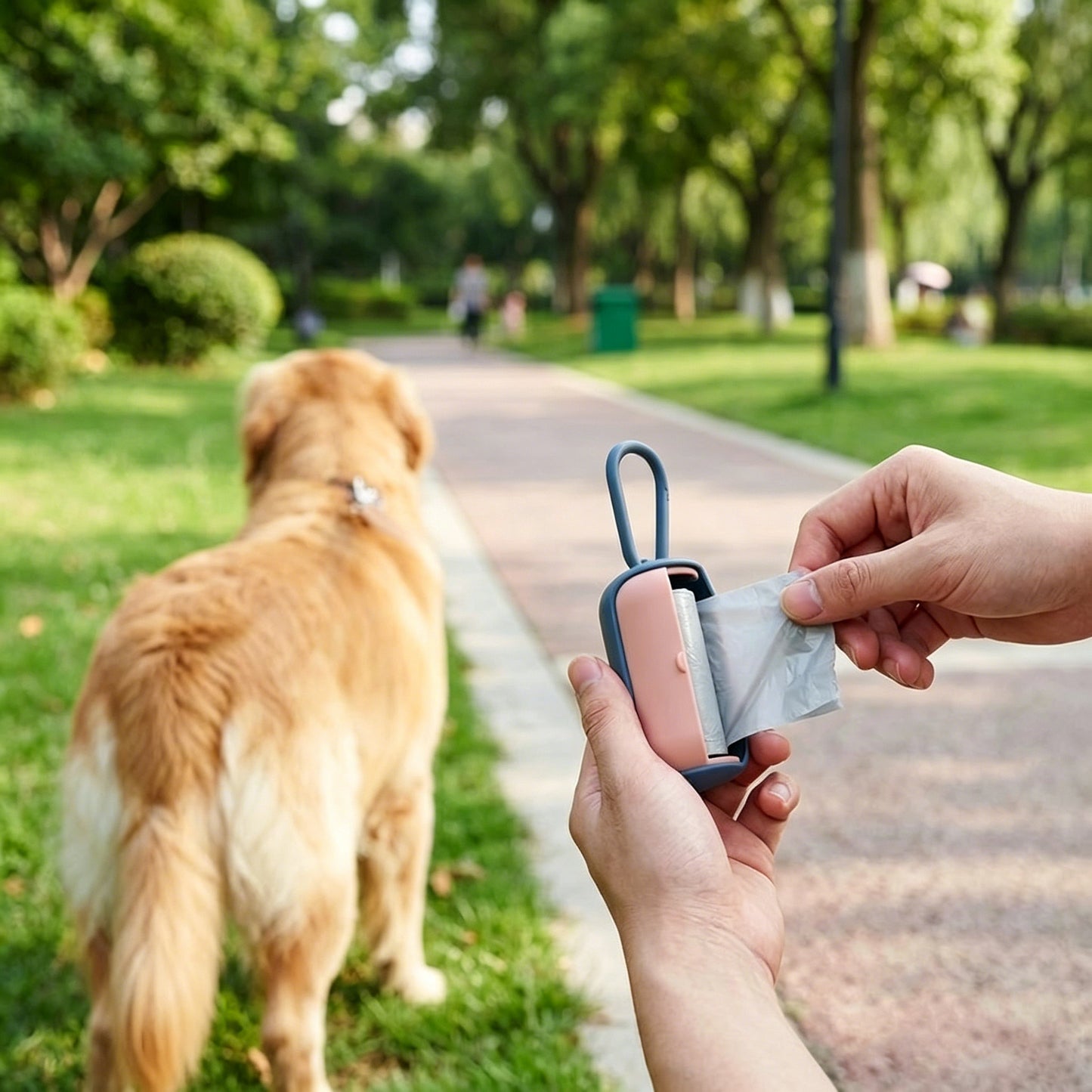 Portable Pet Waste Bag Dispenser