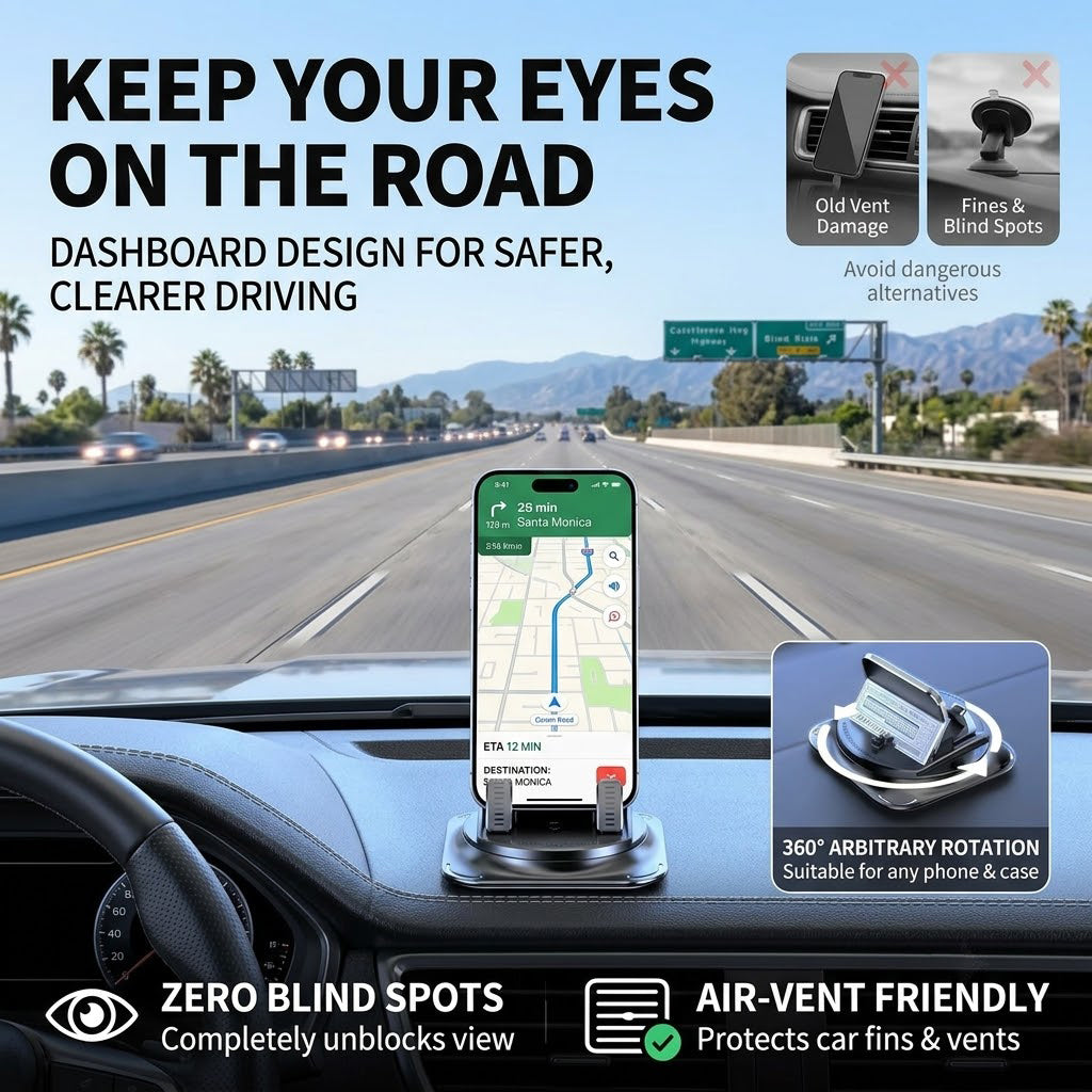 Never Drop Your Phone Again: The Last Car Mount You’ll Ever Need