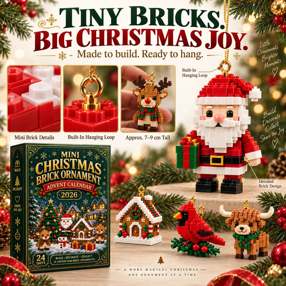 24-Day Mini Brick Calendar