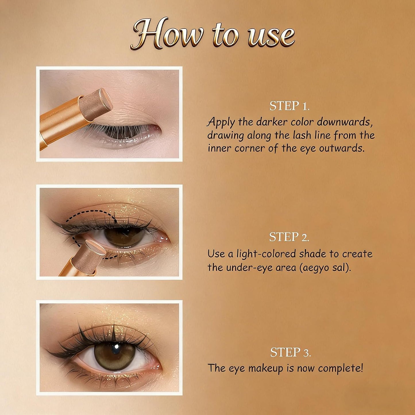 BUY 1 GET 3 FREE: 3-in-1 Gradient Eyeshadow Stick 💖