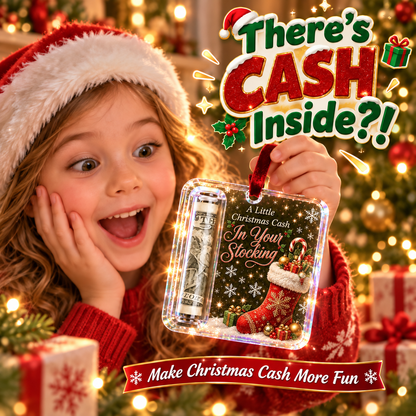 🎄Christmas Cash Gift Ornament- Make Cash Feel Like A Real Christmas Gift💵