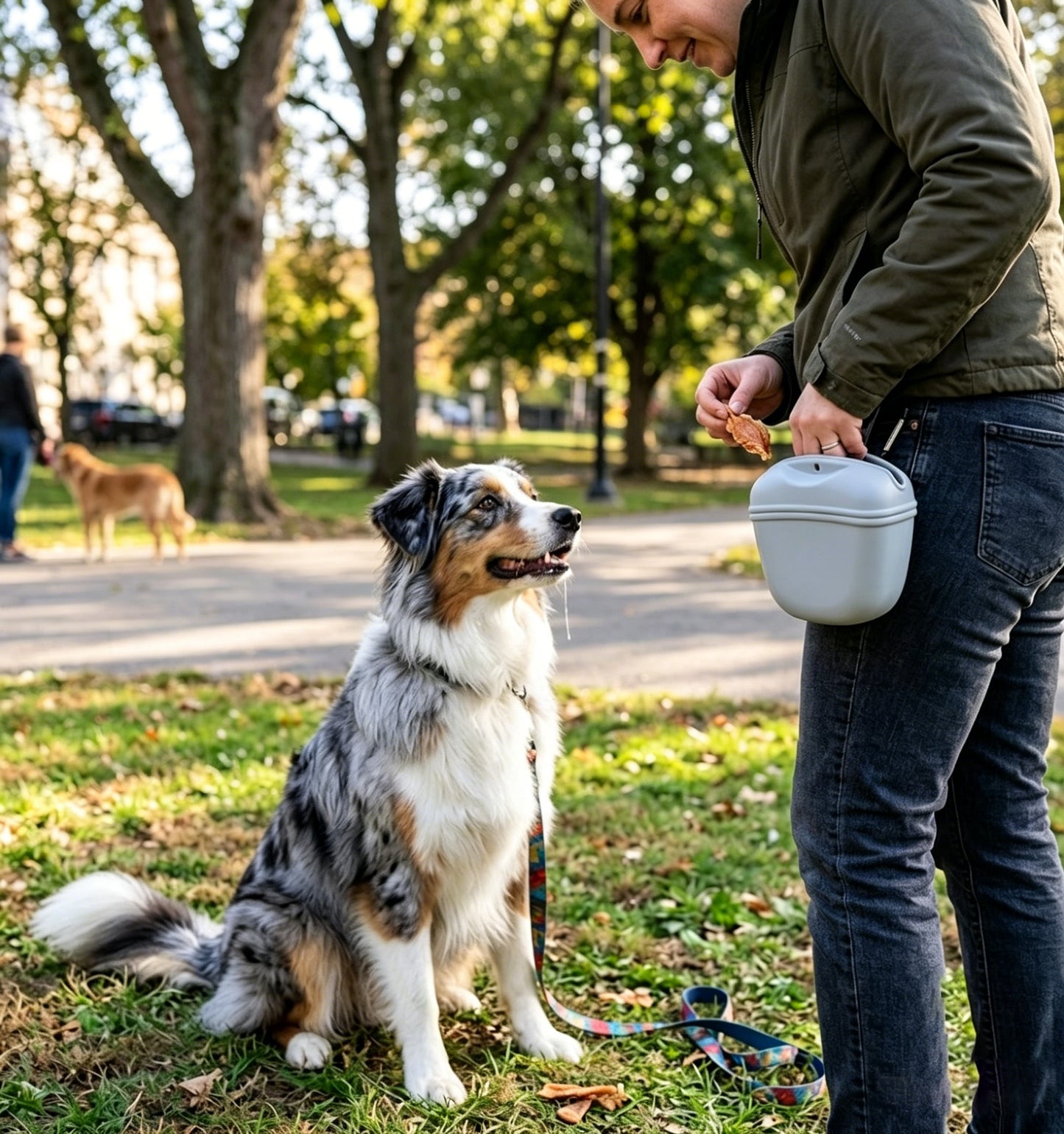 Silicone Dog Treat Pouch