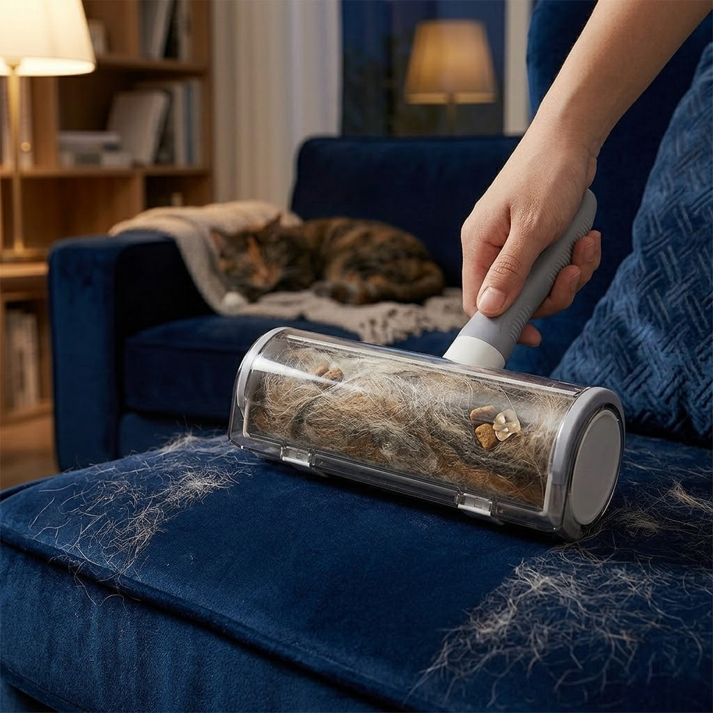 T-Shaped Pet Hair Roller Brush