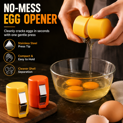 🔥This Week's Special Offer 50% OFF - Egg Shell Opener-Buy 1 Get 2 Free