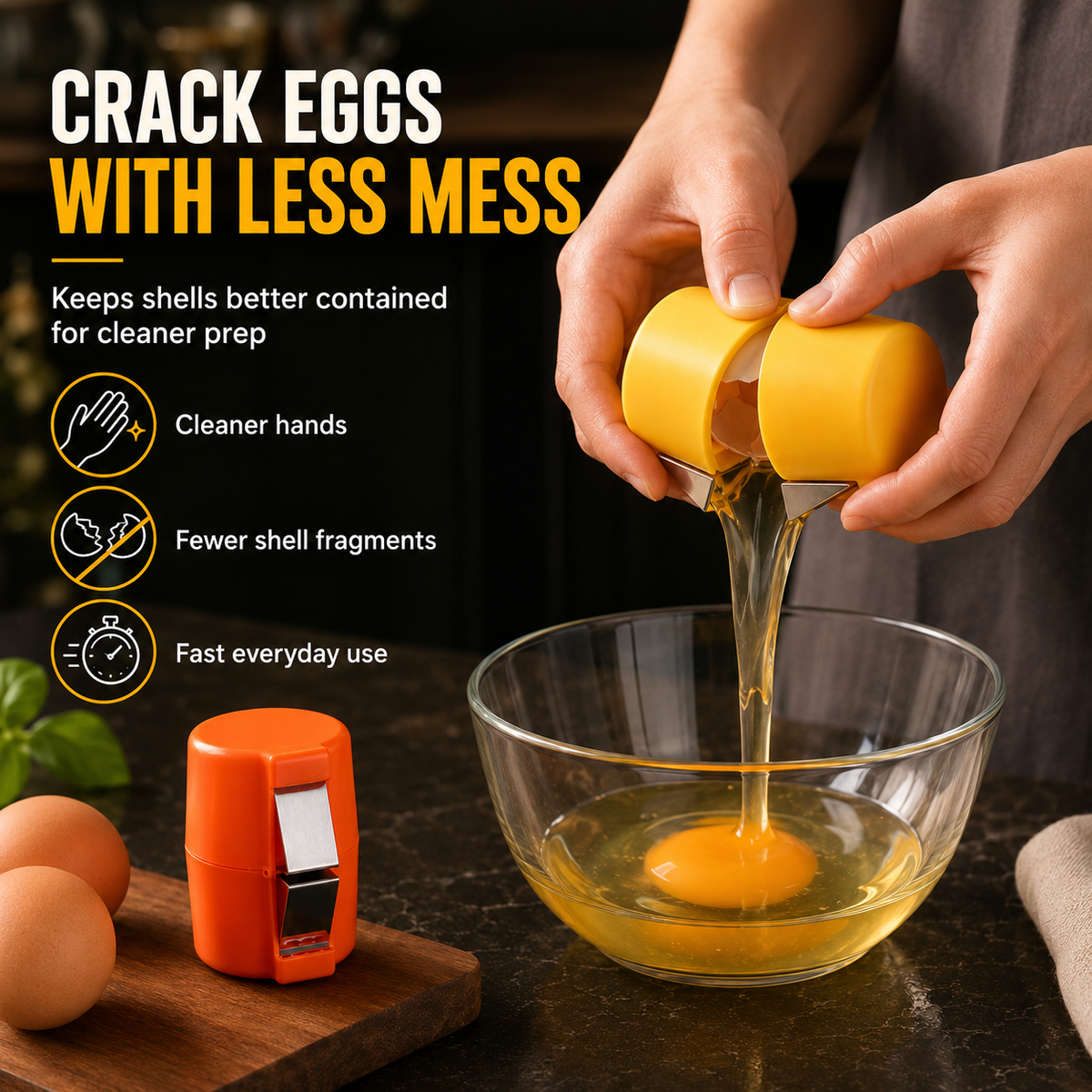 🔥This Week's Special Offer 50% OFF - Egg Shell Opener-Buy 1 Get 2 Free