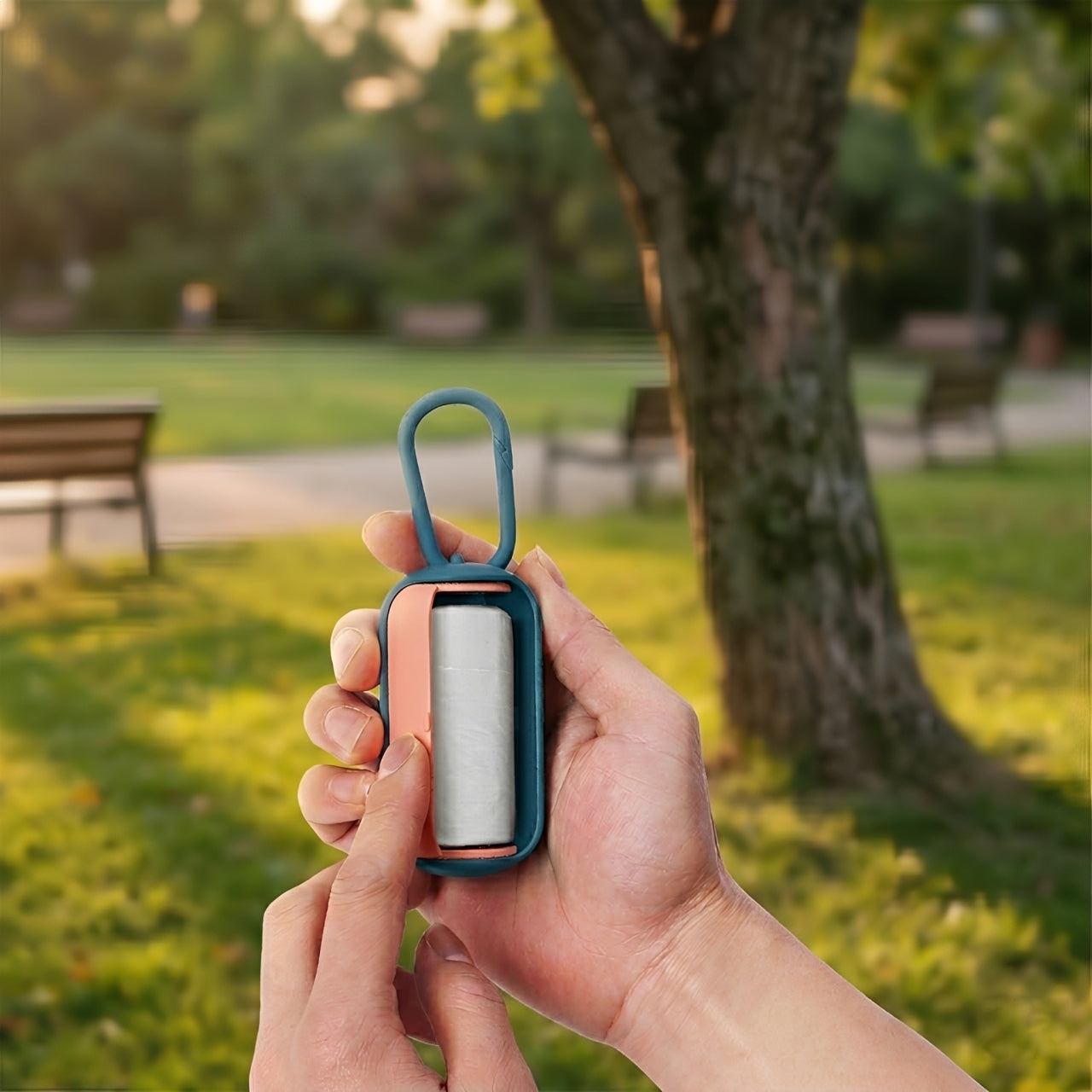 Portable Pet Waste Bag Dispenser