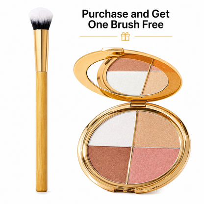✨ Last Day Buy 2 Get 1 Free ✨Glow Wardrobe Highlighting Eye & Cheek Palette
