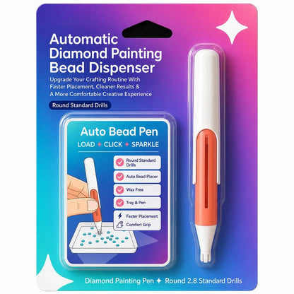💎Automatic Diamond Painting Bead Dispenser(📦Last Day Buy 1 Get 1 Free)
