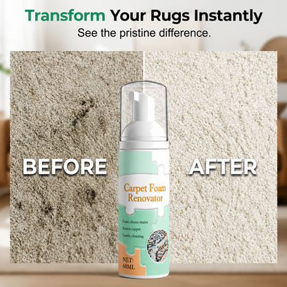 ✨ Instant Waterless Foam Stain Remover for Carpet & Fabric 🧼